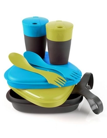 Maaltijdset Light My Fire Pack' N Eat Kit Lime/ Lichtblauw