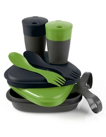 Maaltijdset Light My Fire Pack' N Eat Kit Groen/ Zwart