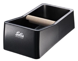Uitklopbak Solis Perfetta Coffee Knock-Box Black