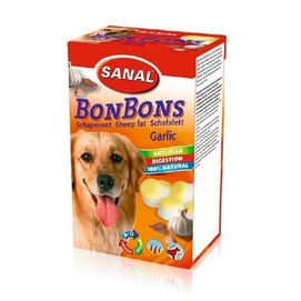 Hondensnack Sanal Bonbons Schapenvet Knoflook