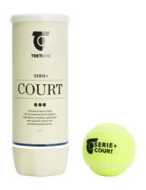 Tennisbälle Tretorn Serie+ Court 3 Tube
