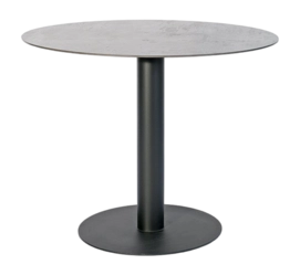 Tuintafel Borek Peniche Antraciet / Dekton Kelya Ø 70cm