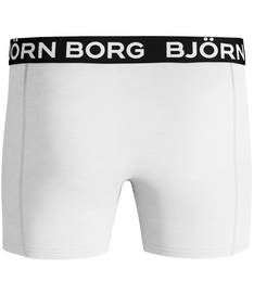 Boxershort Björn Borg Men Core Solid White Black (2-pack)