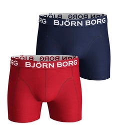 Boxers Björn Borg Men Core Solid True Red (2 pack)