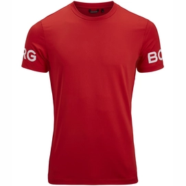 T-Shirt Björn Borg Men Performance Tee Chinese Red