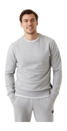 Trui Björn Borg Men Crew Centre Light Grey Melange