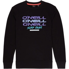 Pullover O'Neill Triple Logo Crew Black Out Herren