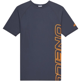 Zwemshirt O'Neill Men Short Sleeve Logo Skins Asphalt