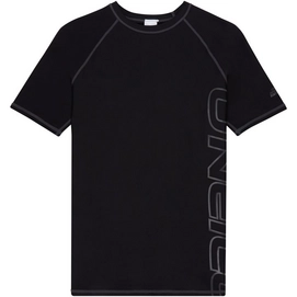 Schwimmshirt O'Neill Short Sleeve Logo Skins Black Out Herren