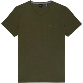 T-Shirt O'Neill Mens Jacks Base V Neck Winter Moss