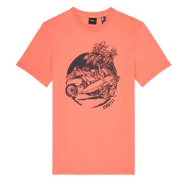 T-Shirt O'Neill Surfer Girl Burning Orange Herren