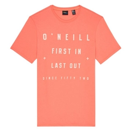 T-Shirt O'Neill Men First In Last Out Burning Orange