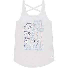 Vest Top O'Neill Women Happy Camp Powder White
