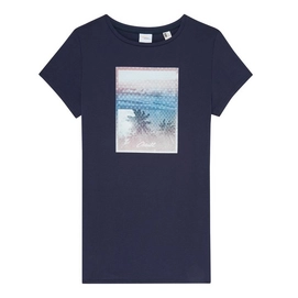 T-Shirt O'Neill Womens Palm Photo Print Ink Blue