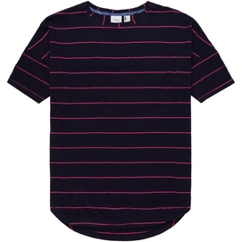T-Shirt O'Neill Essentials O/S Blau Aop w/ Pink Lila Damen