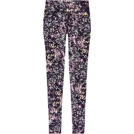 Legging O'Neill Hybrid Print Pink Lila Aop w/ Gelb Damen