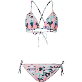 Bikini O'Neill Capri Bondey Mix Bikini White Aop w/ Green