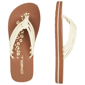 Slipper O'Neill Girls Ditsy Vanilla