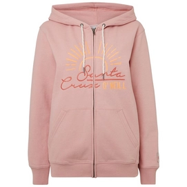 Vest O'Neill Women Cali Easy F/Z Hoodie Bridal Rose