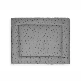 Boxkleed Jollein Spot Storm Grey (80 x 100 cm)