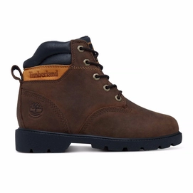 Timberland Youth Leavitt Waterproof Lace Boot Medium Brown