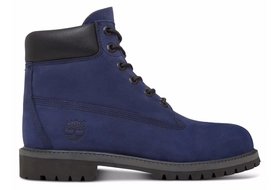 Timberland Junior 6 inch Premium Waterproof Boot Evening Blue