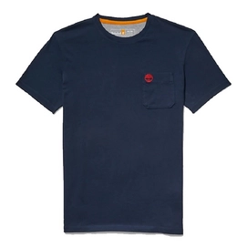 T-Shirt Timberland Dustan River Pocket Tee Dark Sapphire Herren-XL