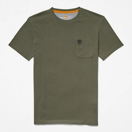 T-Shirt Timberland Men Dunstan River Pocket Tee SS Grape Leaf-XL