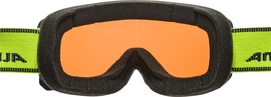 Skibril Alpina Scarabeo S Black Neon QH Orange
