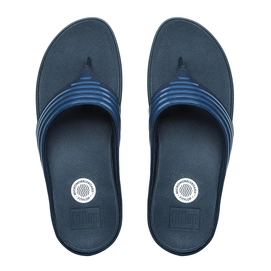 Slipper FitFlop Ringer™ Toe-Post Textile Supernavy