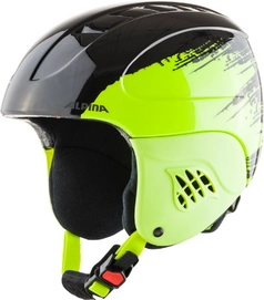 Casque de Ski Alpina Carat Black Neon/Lime