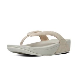 FitFlop Swirl Suede Nude