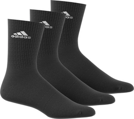 Tennissocken Adidas 3-Streifen CR HC Schwarz (3-teilig)