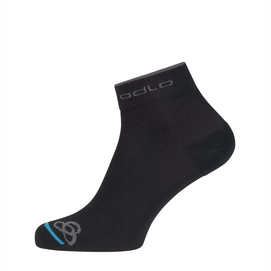 Sokken Odlo Short Allround Sport Socks Mid Bas Black