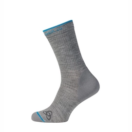 Sokken Odlo Long Allround Sport Socks High Bas Grey Melange-Schoenmaat 36 - 38