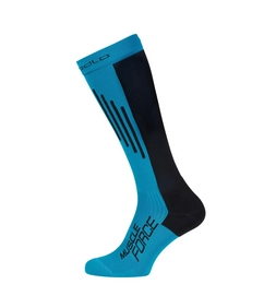 Sokken Odlo Extra Long Running Muscle Force Blue Jewel Black
