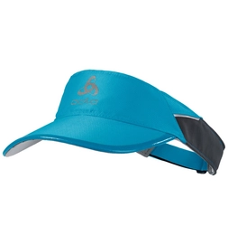 Zonneklep Odlo Visor Cap Fast & Light Blue Jewel - L / XL