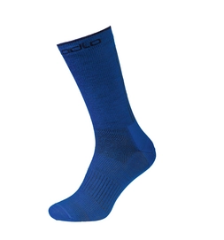 Socken Odlo Unisex Long Natural+ Ceramiwool Outdoor Diving Navy