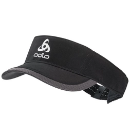 Visière Odlo Unisex Visor Cap Ceramicool Light Black (L/XL)