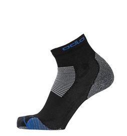 Sok Odlo Unisex Quarter Ceramicool Stabilizer Black Nebulas Blue