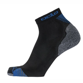Chaussettes Odlo Unisex Quarter Ceramicool Quarter Black Nebulas Blue