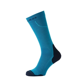Sokken Odlo Socks Long Ceramiwarm Blue Jewel Diving Navy