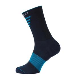 Socken Odlo Socks Long Ceramiwarm Mid Poseidon Blue Jewel