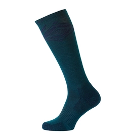Chaussettes Odlo Unisex Extra Long Natural+ Warm Blue Coral Diving Navy