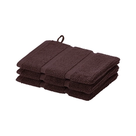 Washandje Aquanova Adagio Aubergine (set van 6)
