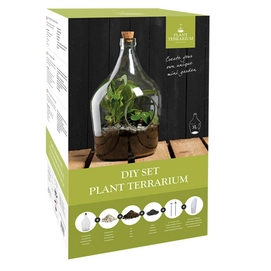 DIY Plant Terrarium Esschert Design Open Set 3L