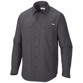 Chemise à manches longues Columbia Men Silver Ridge Gris Foncé