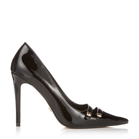 Dune Anchorr Black Patent Leather