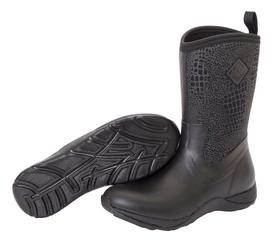 Snowboot Muck Boot Women Arctic Weekend Black Croc Print