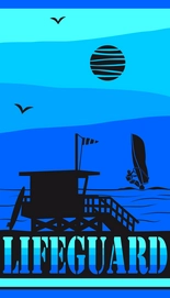 Strandtuch Le Comptoir De La Plage Dayspring Lifeguard